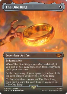 The One Ring (foil) (borderless)