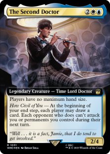 The Second Doctor (surge foil) (extended art)