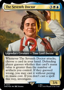 The Seventh Doctor (surge foil) (extended art)