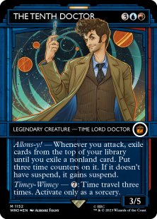 The Tenth Doctor (surge foil) (showcase)