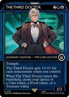 The Third Doctor (surge foil) (showcase)