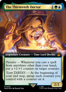 The Thirteenth Doctor (surge foil) (extended art)