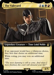 The Valeyard (surge foil) (extended art)