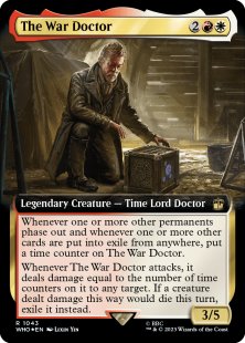 The War Doctor (surge foil) (extended art)