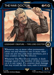 The War Doctor (surge foil) (showcase)