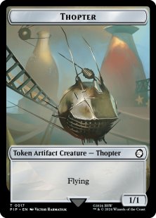 Thopter token (foil) (1/1)