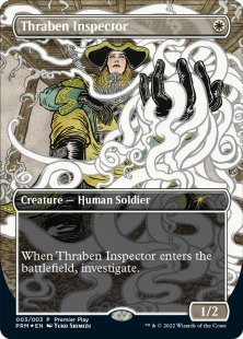 Thraben Inspector (foil) (borderless)