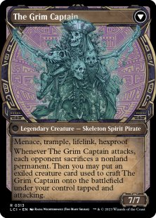 Throne of the Grim Captain (foil) (showcase)