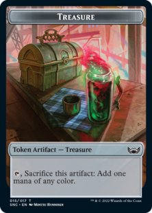 Treasure token (#15) (foil)