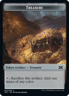 Treasure token (foil)