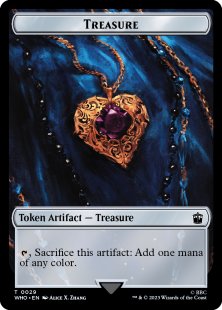 Treasure token (#61) (surge foil)