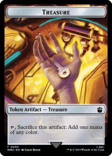 Treasure token (#30) (foil)