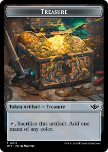 Treasure token (foil)