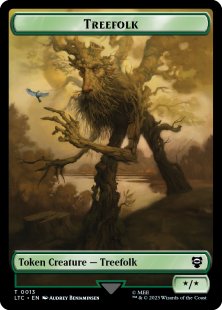 Treefolk token (*/*)