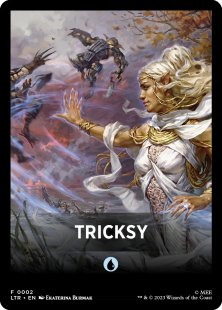 Tricksy front card