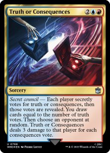 Truth or Consequences (surge foil)