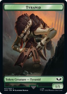 Tyranid token (surge foil) (1/1)