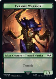 Tyranid Warrior token (3/3)