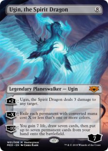 Ugin, the Spirit Dragon (foil) (borderless)