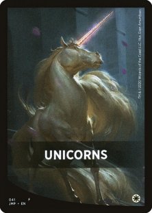 Unicorns front card