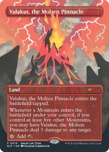 Valakut, the Molten Pinnacle (foil) (borderless)