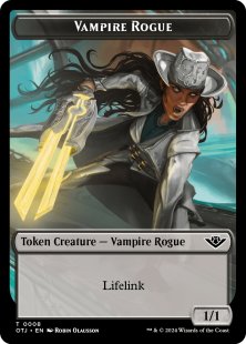 Vampire Rogue token (foil) (1/1)
