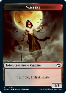 Vampire token (foil) (3/1)