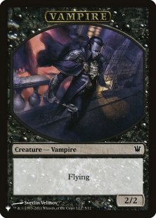 Vampire token (Innistrad) (2/2)