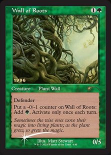 Wall of Roots (foil)
