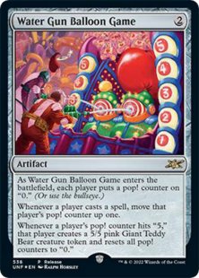 Water Gun Balloon Game (foil)