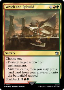 Wreck and Rebuild (surge foil)