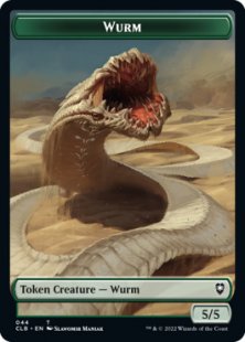 Wurm token (5/5)