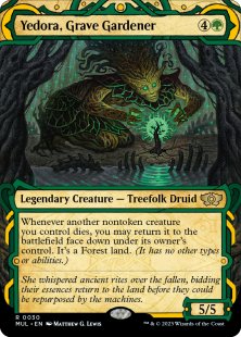 Yedora, Grave Gardener (#30) (foil) (showcase)