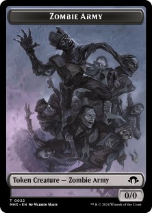 Zombie Army Token (0/0)