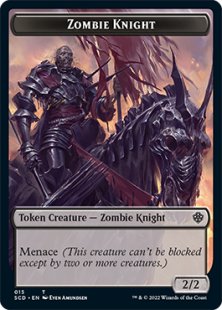 Zombie Knight token (2/2)