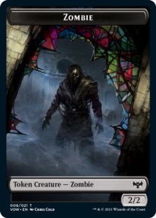 Zombie token (2) (foil) (2/2)