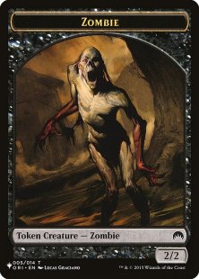 Zombie token (Magic Origins) (2/2)