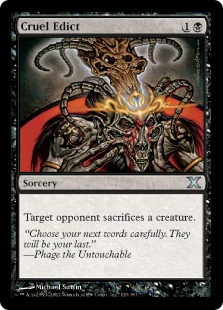 Cruel Edict (foil)