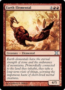 Earth Elemental (foil)