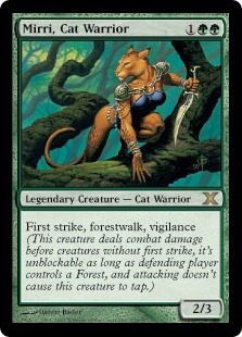 Mirri, Cat Warrior (foil)