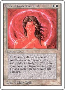 Circle of Protection: Red (EX)