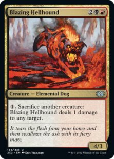 Blazing Hellhound (foil)