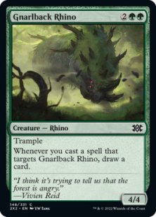 Gnarlback Rhino (foil)