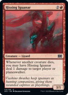 Hissing Iguanar (foil)