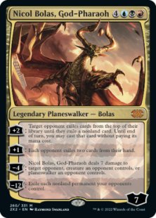 Nicol Bolas, God-Pharaoh (foil)