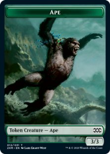 Ape token (foil) (3/3)