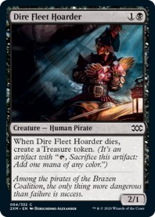 Dire Fleet Hoarder (foil)