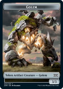 Golem token (foil) (3/3)