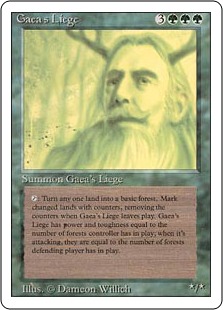 Gaea's Liege (GD)