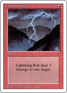 Lightning Bolt (BB) (Italian) (VG)